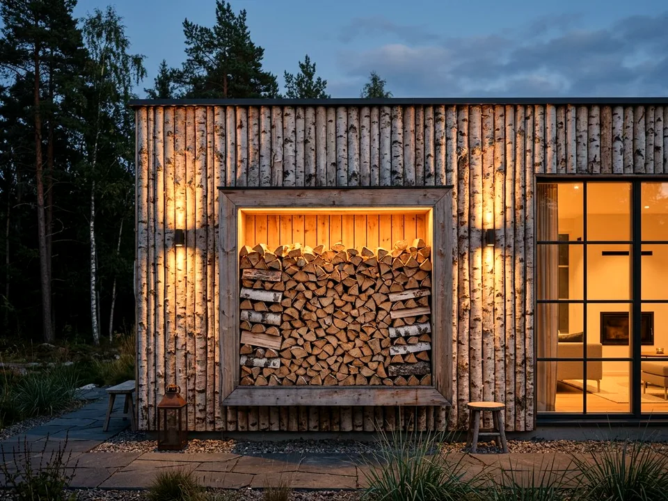 Круговая поленница holzhausen, Солнечногорск, улица Ясеневая, 40